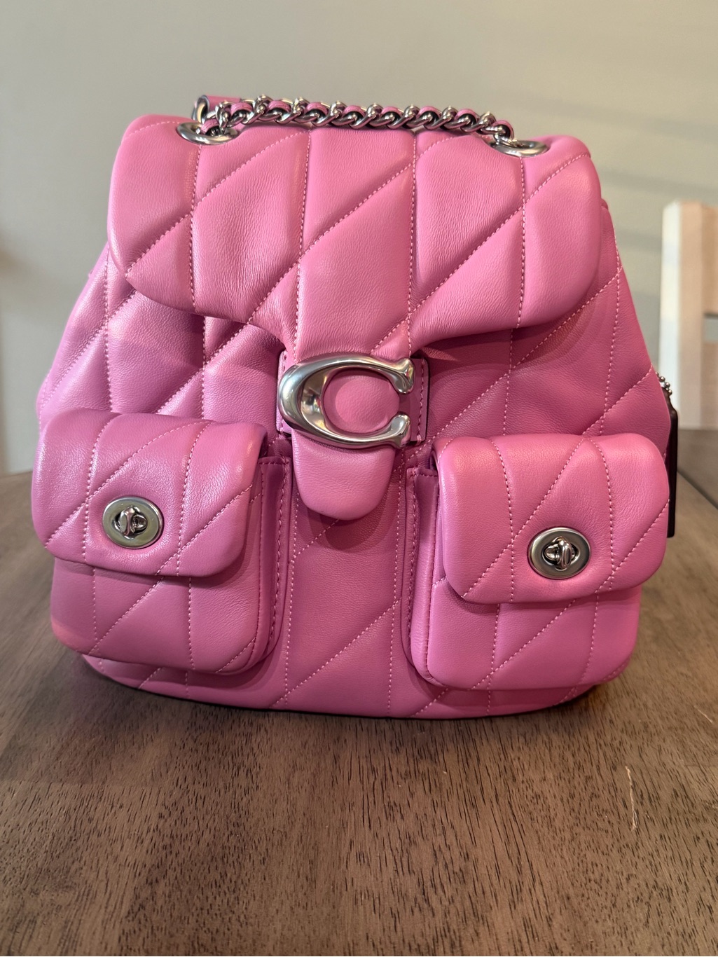 Nwot Coach Tabby Backpack With Pillow Quilting